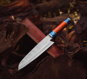 Handmade Damascus Steel Chef knife, Kitchen Knife, Best Cutting Knife, Gifts for her, Birthday Gifts, Anniversary Gifts, Christmas Gifts.