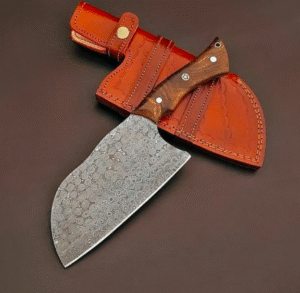 Hand Forged Damascus Steel Chef Cleaver Knife, Kitchen Knives | Chef Knives, Handmade Luxury Damascus Knife Gift for him, Gift for her