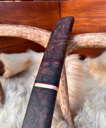 Handcrafted N690 Steel Tanto Knife: Black Walnut Handle, Collectible - Image 2